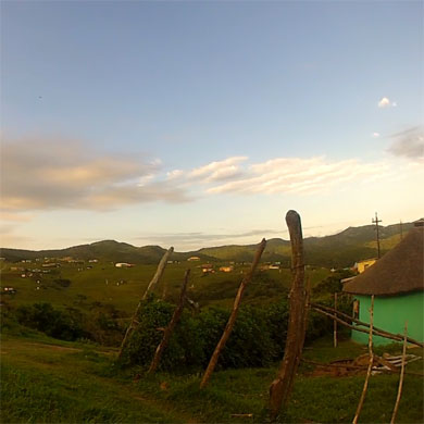 Typical view of a Pondo Village