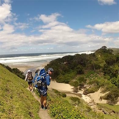 Wild Coast Hike - Day 3: the beach